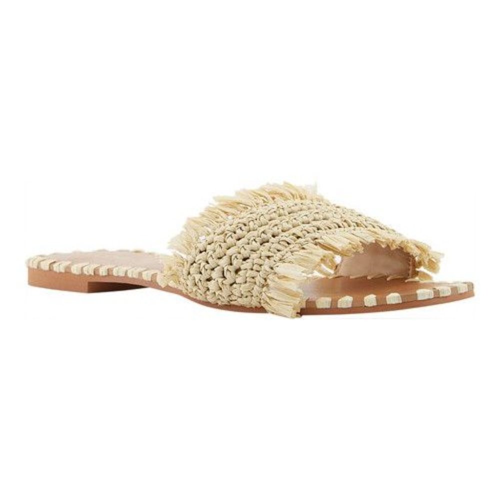Aldo Cream Woven Sandals